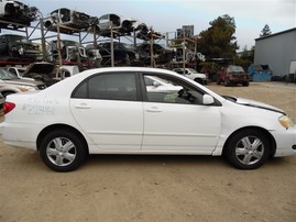 2006 Toyota Corolla LE White 1.8L AT #Z23458